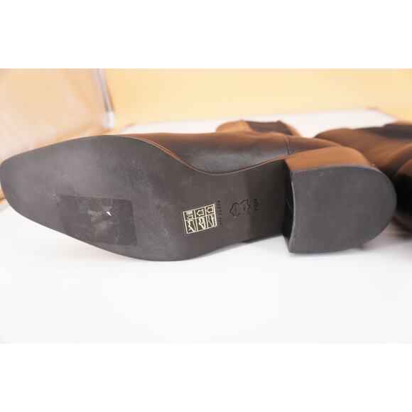 Tory Burch Sierra Black Leather Chelsea Ankle Booties SZ 7.5 Pointy New $435 - Picture 5 of 11